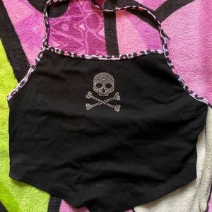 SOLD DOLLS KILL CURRENT MOOD HALTER TOP